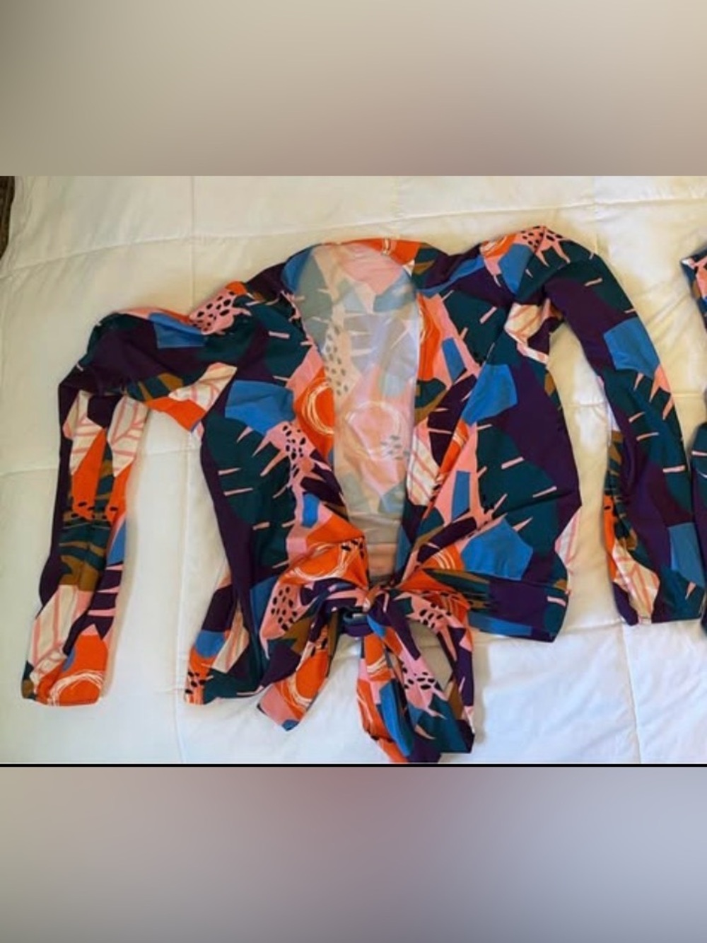 Latched Mama swim cover up wrap